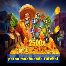 perna machucada futebol